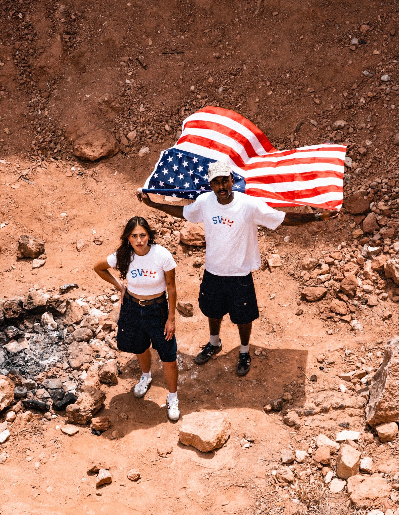 USA TEE WHITE