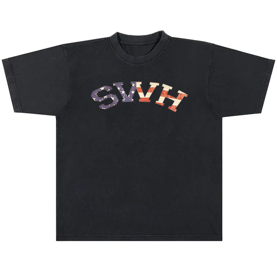 USA TEE BLACK